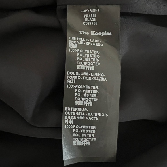 NWT THE KOOPLES Embellished Polka-Dot Dress - Picture 7 of 12